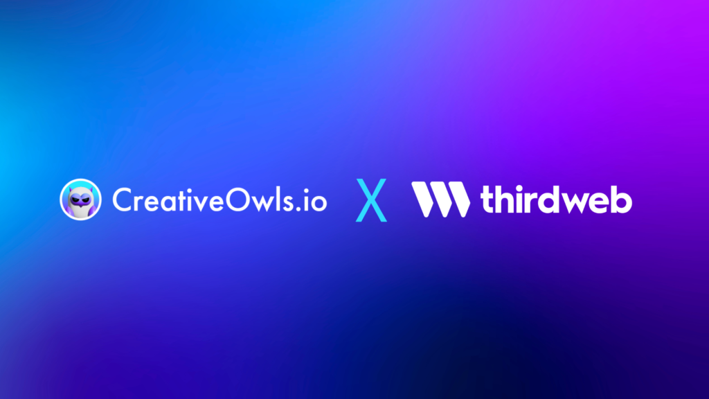 CreativeOwls Joins Forces with ThirdWeb as an Official Ambassador